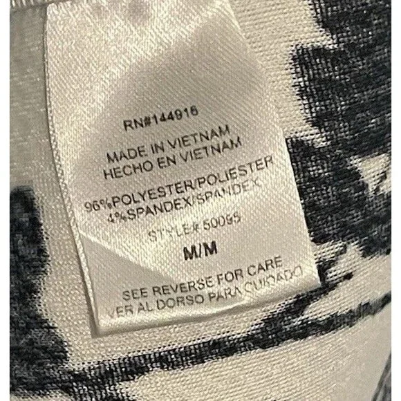 Glam Doll Dress Cut Out Neck And Sides. Stretch Zip Back Floral Women’s Size M - Picture 5 of 10